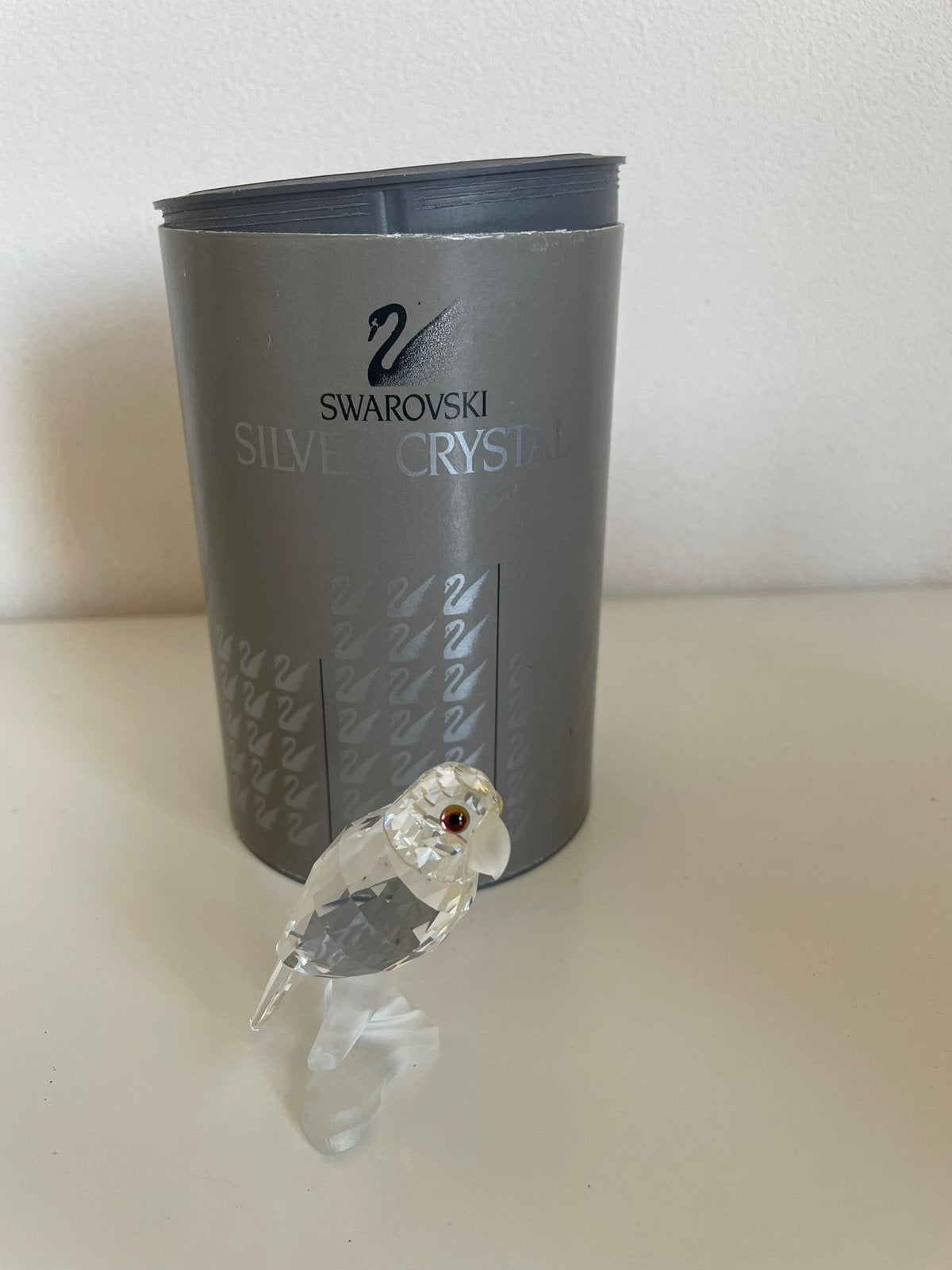 Swarovski papegaai, Verzamelen, Swarovski, Ophalen of Verzenden, Zo goed als nieuw, Figuurtje