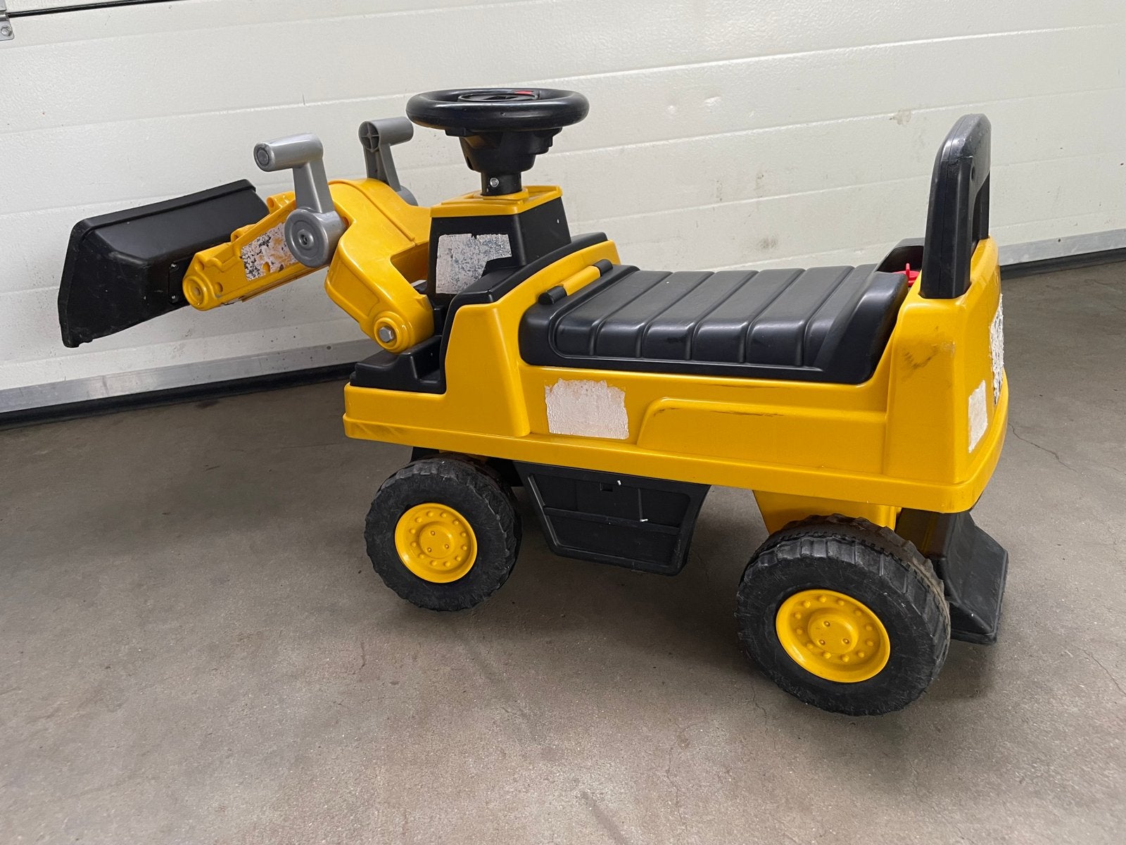 Gele loopgraaf graafmachine voor kinderen, Kinderen en Baby's, Ophalen of Verzenden, Gebruikt