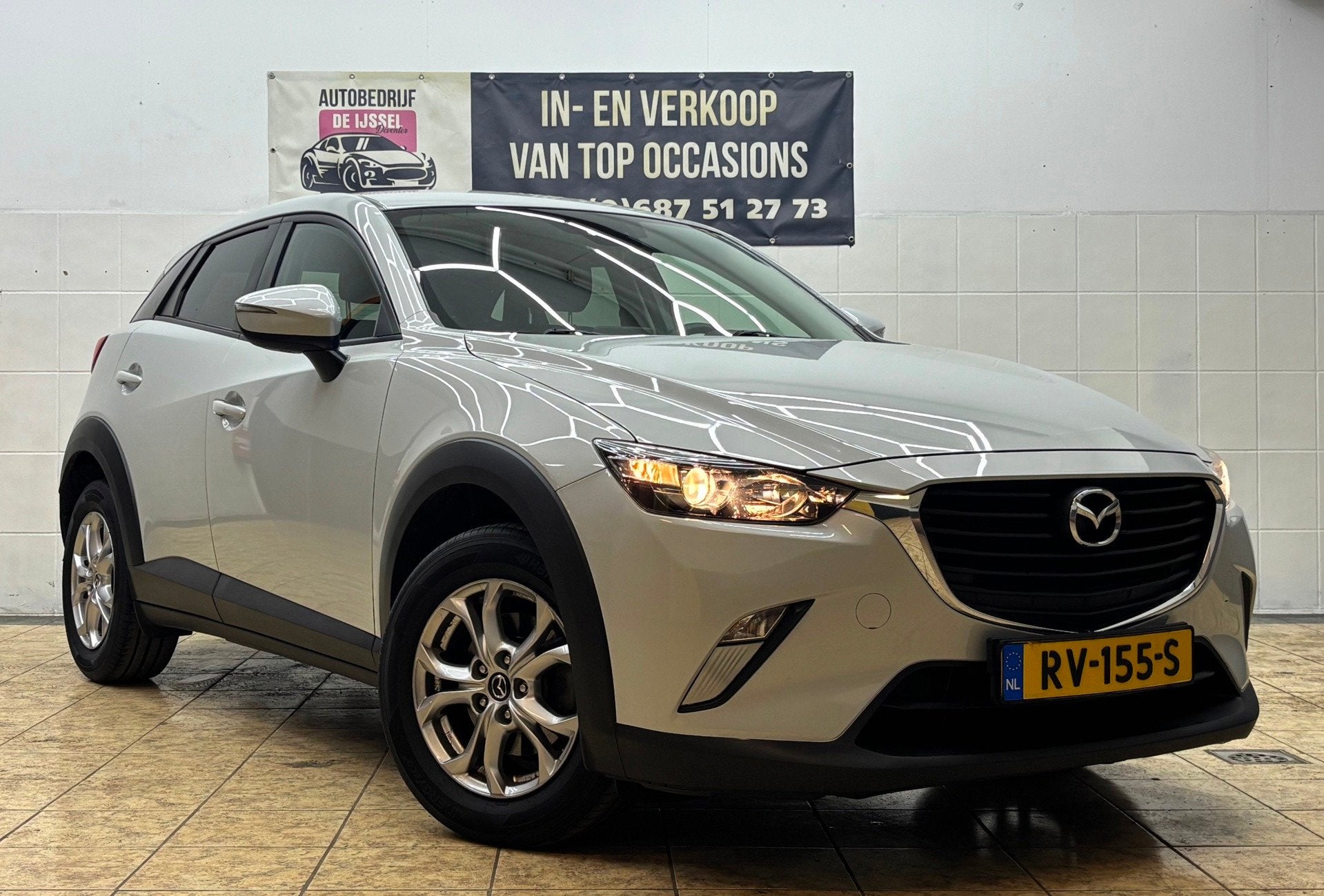 Mazda CX-3 2.0 SkyActiv-G 120 Dynamic / GARANTIE / 2DE EIGNA, Auto's, Voorwielaandrijving, Stof, Gebruikt, Euro 6