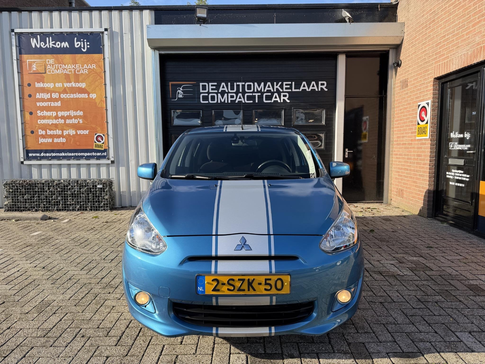 Mitsubishi Space Star 1.2 Instyle | SLECHTS 64.208 KM | AUTO, Stof, Gebruikt, 200 kg, Blauw
