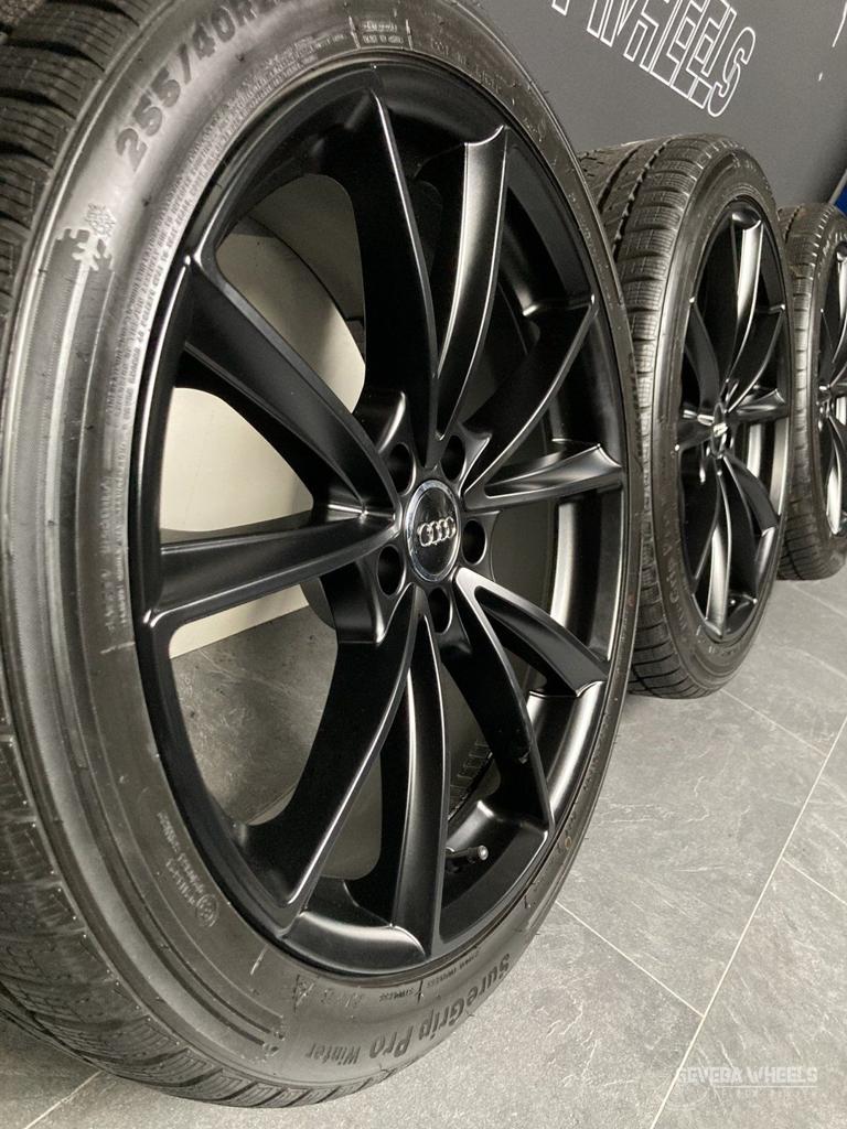 20” Audi A6 C8 / A7 / Q3 F3 velgen + winterbanden 5x112, Auto-onderdelen, Banden en Velgen, Gebruikt, 255 mm, -, -