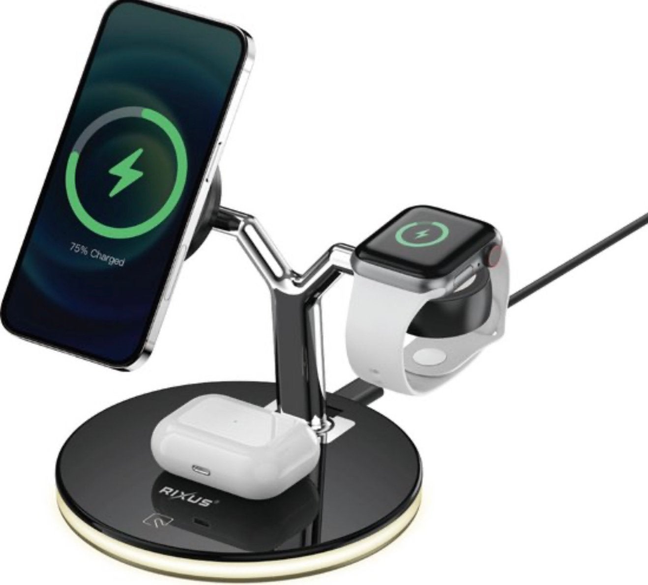 Durata 3-in-1 Wireless Charging Station – DRWC40, Ophalen of Verzenden, Zo goed als nieuw, 6431ht, Phone Doctor M&S