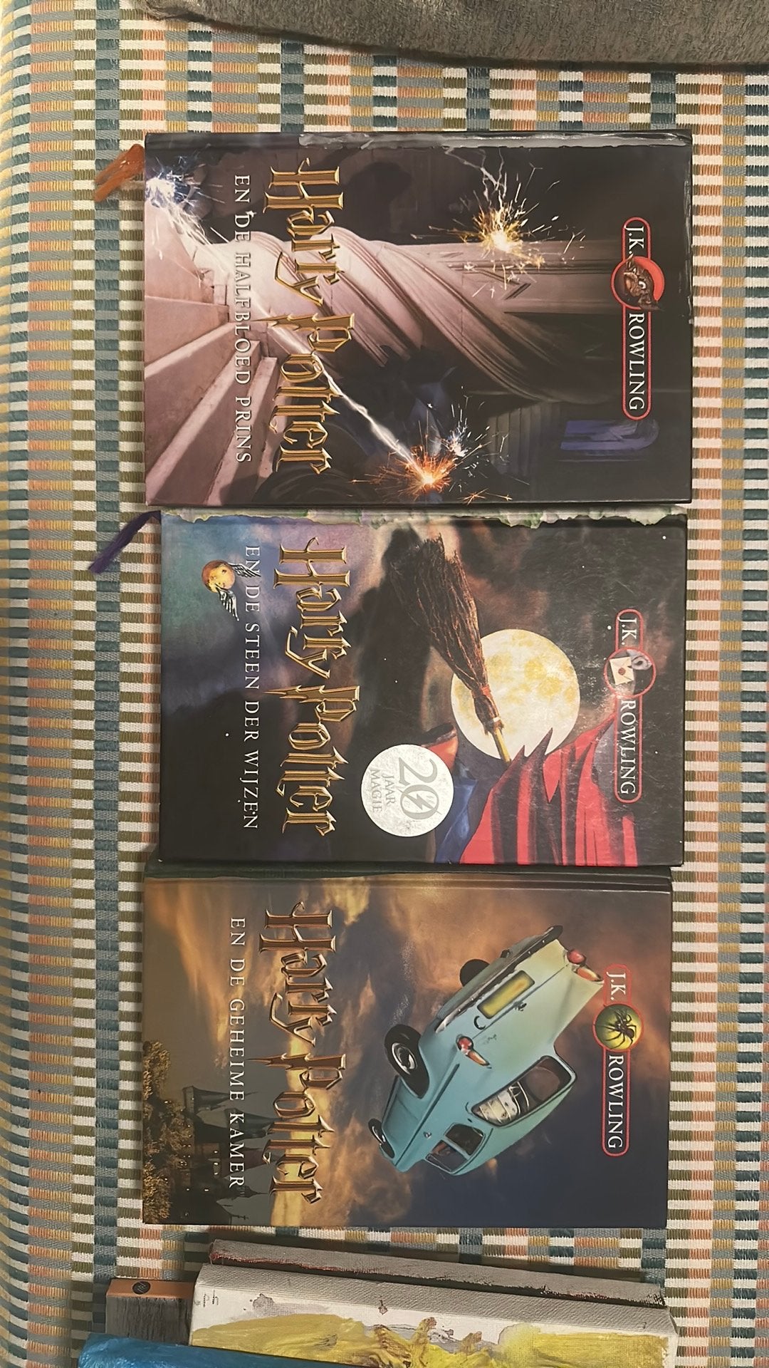 Serie van 3 harry potter boeken, Ophalen of Verzenden, Nieuw, Boek of Poster