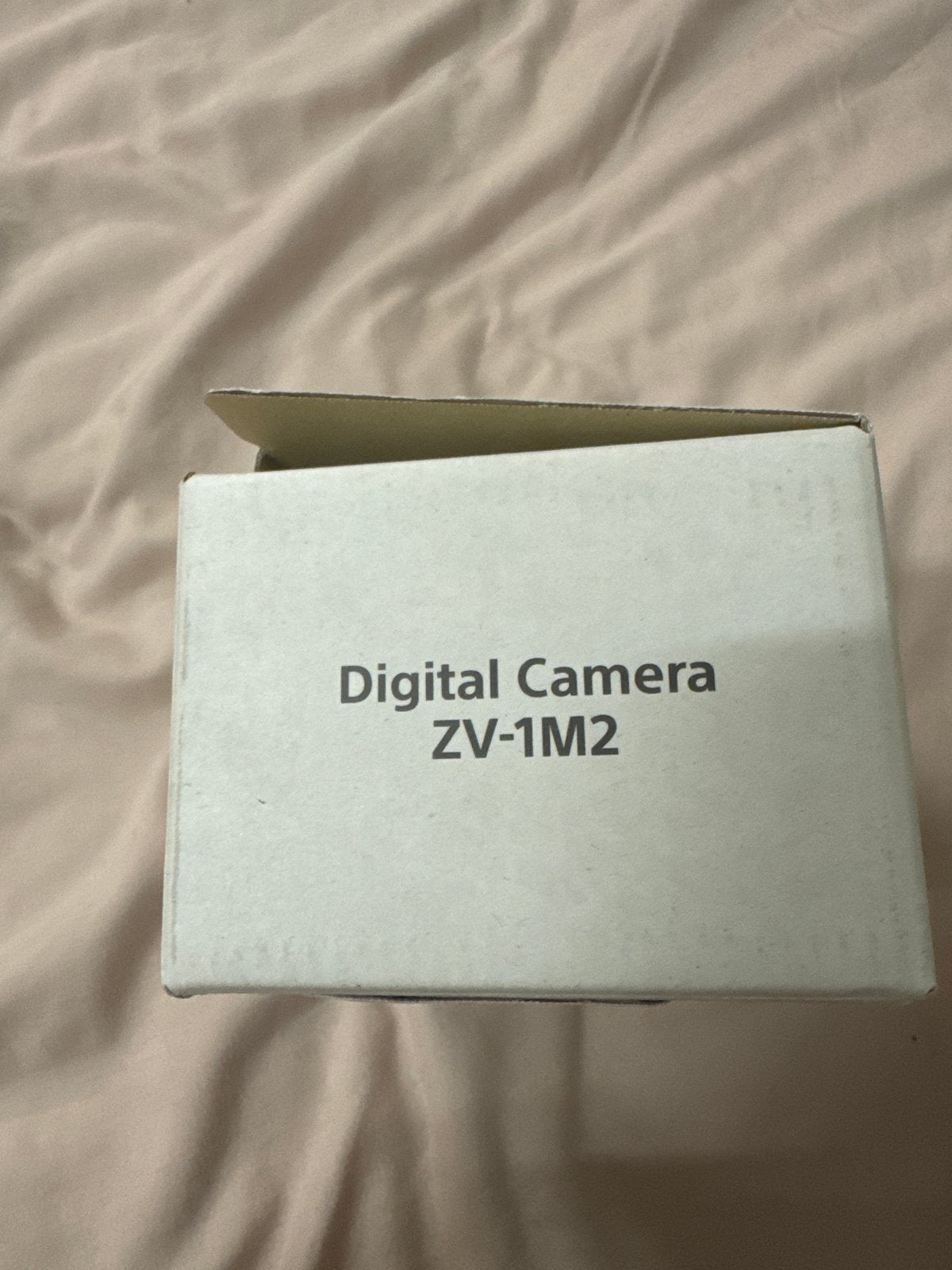 Sony Digital Camera ZV-1M2 - Vlogcamera, Beeldstabilisatie, Ophalen of Verzenden, Zo goed als nieuw, Accu