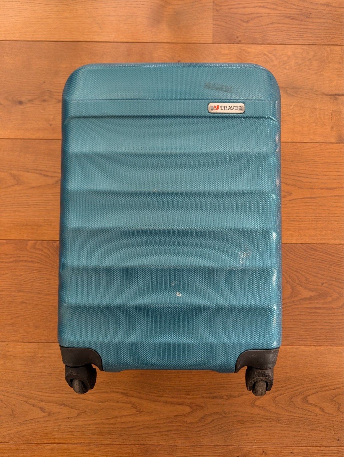 Blue Trolley - Damaged Wheel, Ophalen, Uitschuifbare handgreep, Gebruikt, 20 tot 30 cm