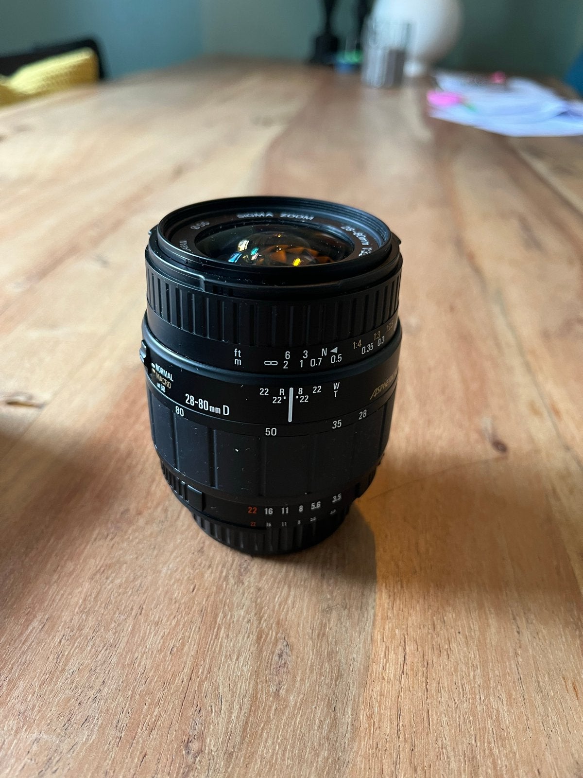 Sigma Zoom 28-80mm f/3.5-5.6 Macro lens, Ophalen of Verzenden, Zo goed als nieuw, Standaardlens, Sigma