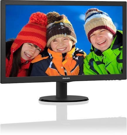 Foto 2 van Philips 24” Full HD LED Monitor 243V5LHAB/00 – HDMI/DVI/VGA