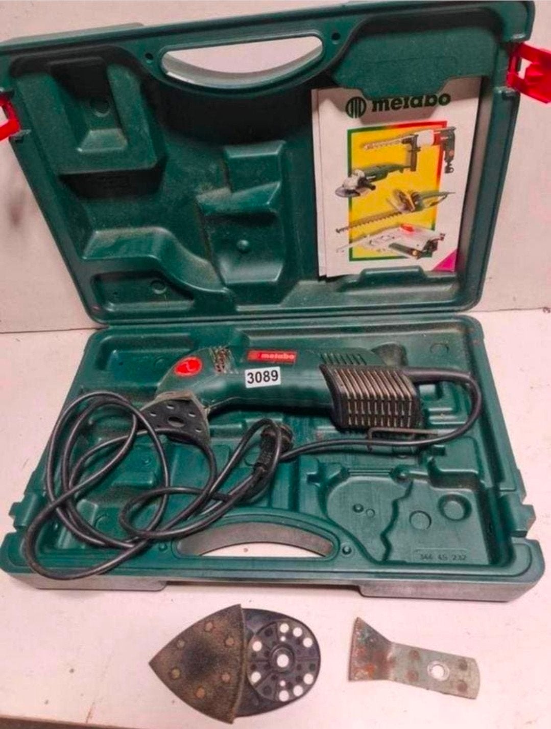 Metabo DSE 280 Intec delta schuurmachine in koffer - 280W, Tuin en Terras, Hand-tuingereedschap, Ophalen of Verzenden, Metabo