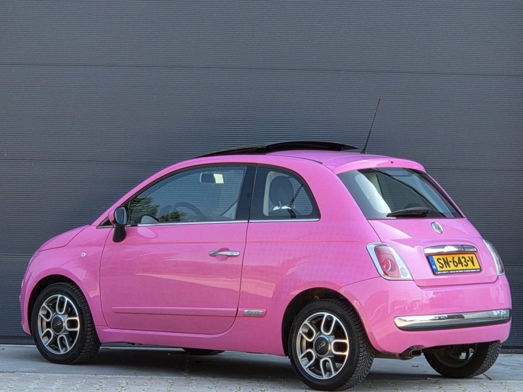 Fiat 500 1.2 Naked, Panodak, Airco, Apk 06'2027! (bj 2010), Auto's, Euro 5, Gebruikt, 1242 cc, 4 cilinders