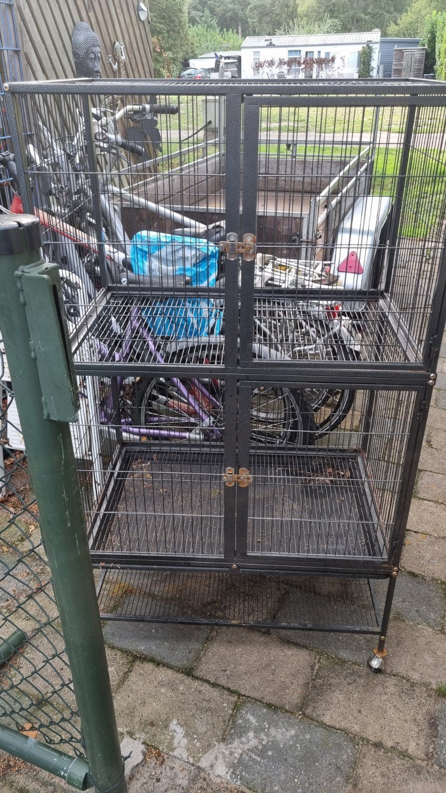 te koop chinchilla kooi, Ophalen of Verzenden, Aluminium, Broedkooi of Kweekkooi