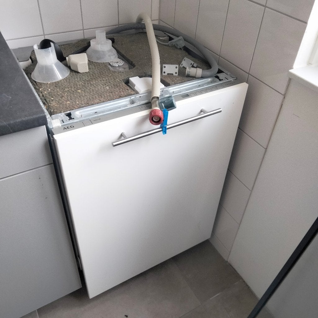 vaatwasser AEG Inbouw, Witgoed en Apparatuur, Vaatwasmachines, Ophalen, Gebruikt, Minder dan 85 cm, Inbouw