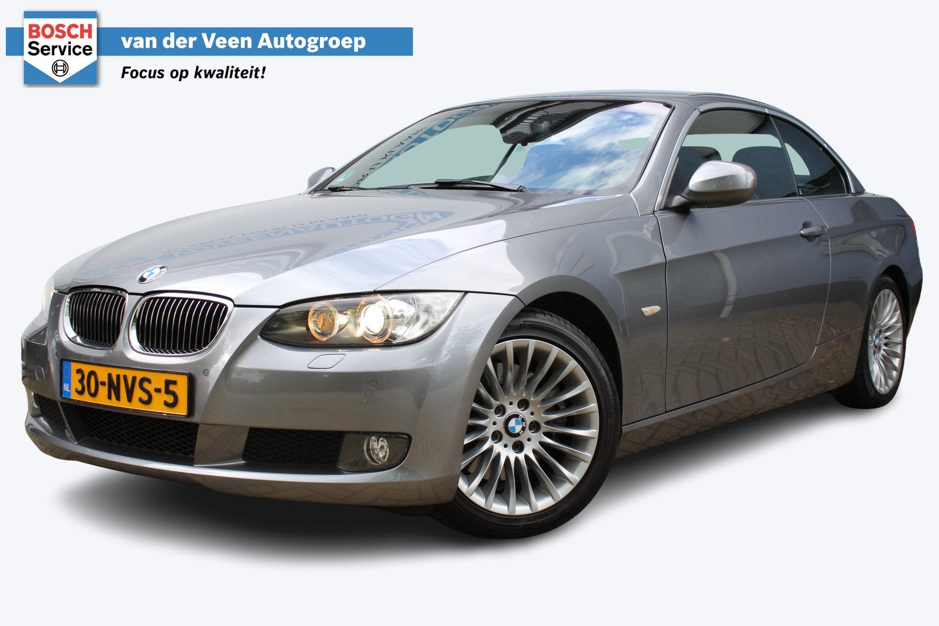 BMW 3 Serie Cabrio 325i High Executive 3.0L 6 Cilinder | Ele, Achterwielaandrijving, Gebruikt, Zwart, Cabriolet