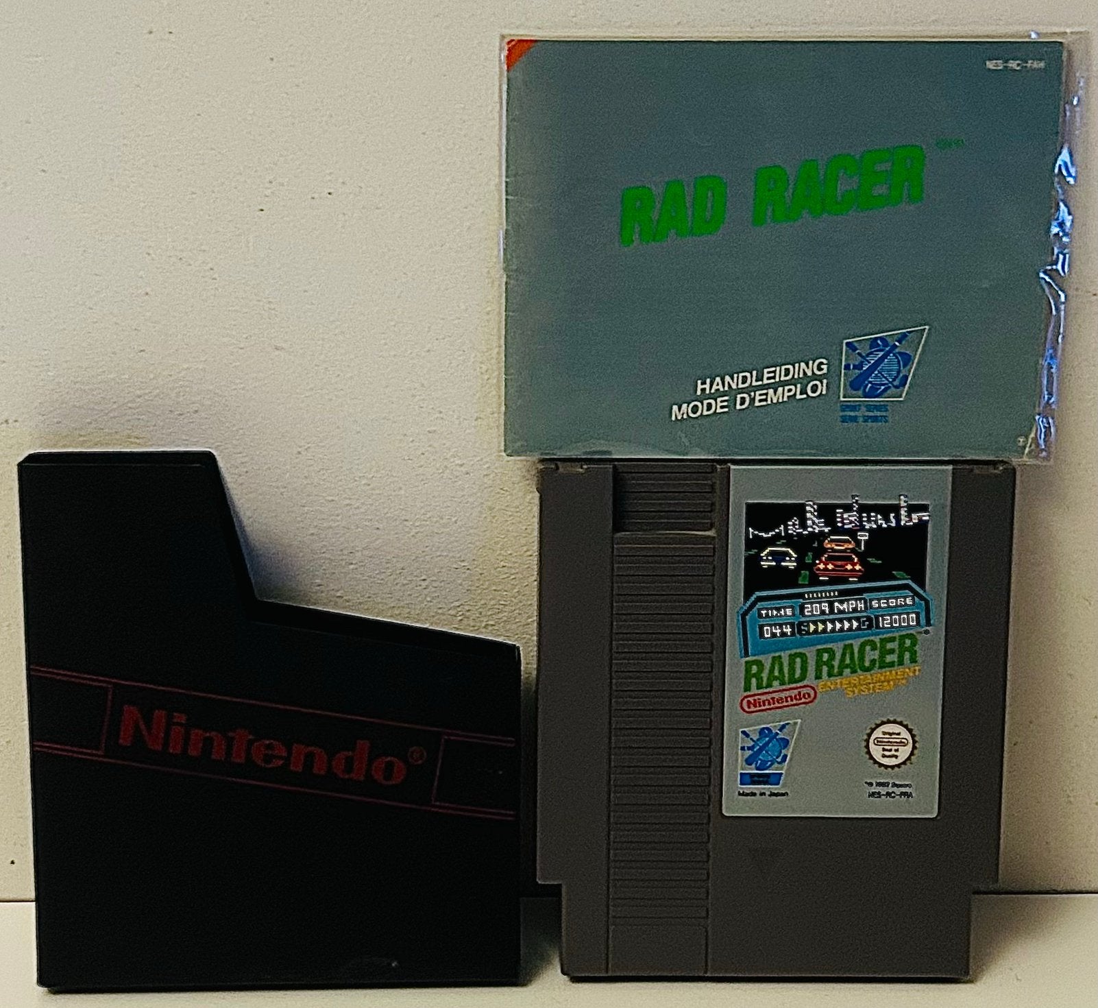 | Rad Racer + Handleiding |, 1 speler, Racen en Vliegen, Ophalen of Verzenden, Zo goed als nieuw