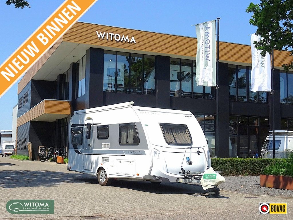 Knaus Sudwind Silver Selection 460 EU SALE mooi compleet, Caravans en Kamperen, Caravans, Standaardzit, Bedrijf, 4 tot 5 meter