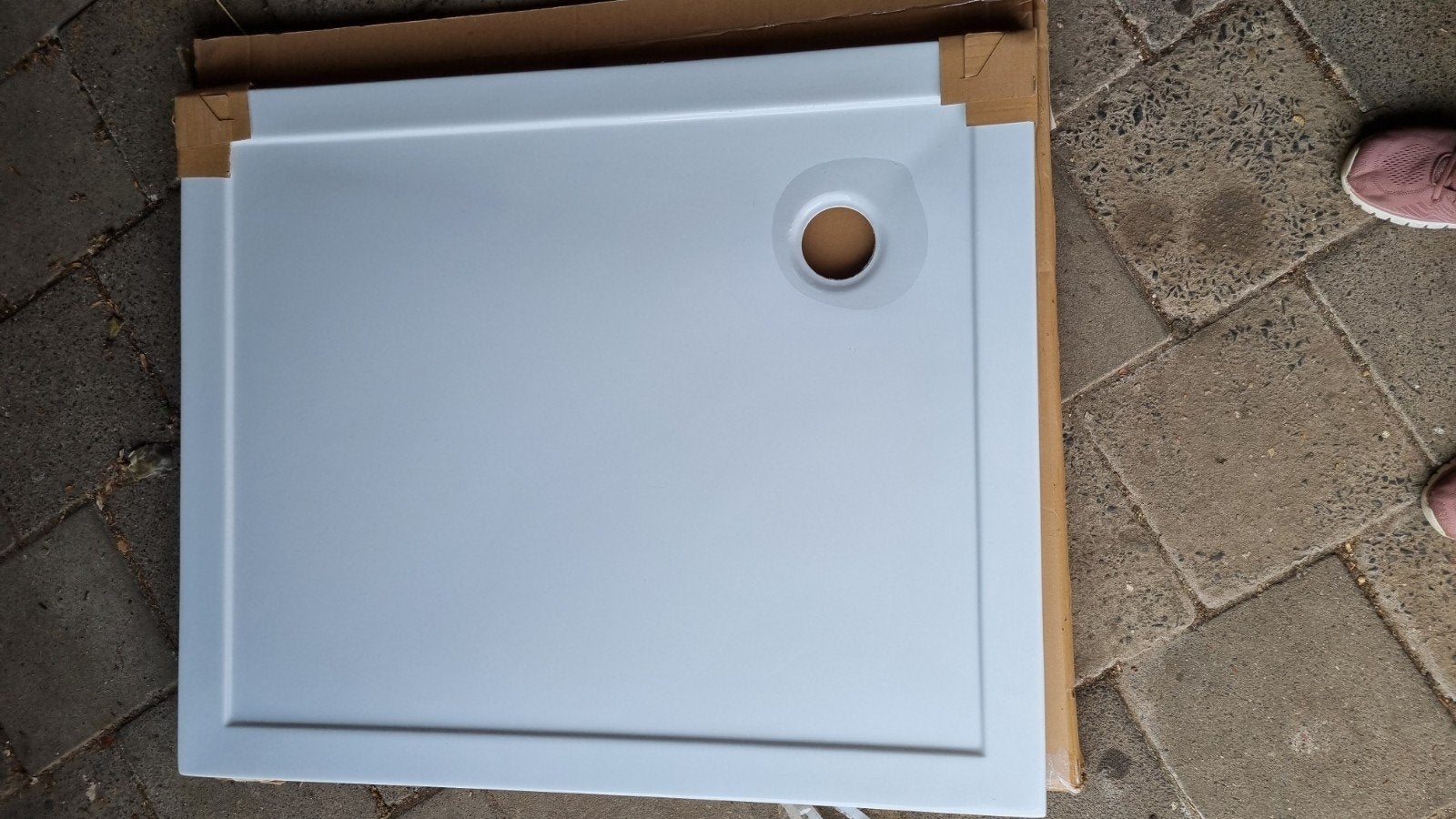 Douchebak laag 110x90cm - Nieuw in doos in doos, Doe-het-zelf en Verbouw, Sanitair, Ophalen, Nieuw, Douche