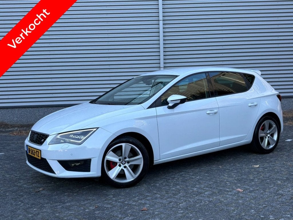 SEAT Leon 1.4 TSI FR Camera Stoelvw Distributie v.v. Spoiler, Auto's, 125 pk, Gebruikt, 4 cilinders, 1133 kg