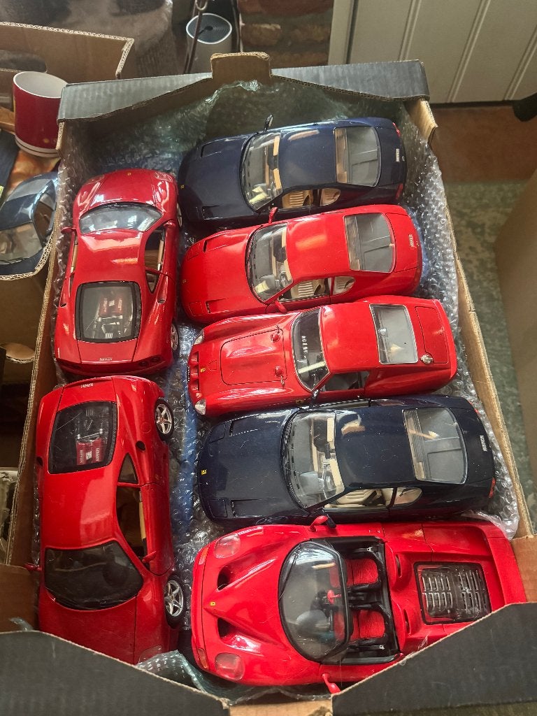 ferrari schaalmodellen 1:24, Ophalen of Verzenden, Bburago