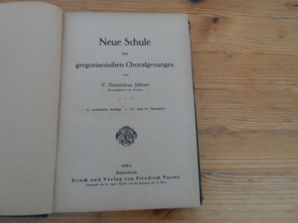 Neue schule der gregorianischen choralsangers, Ophalen of Verzenden, Gelezen, Genre of Stijl