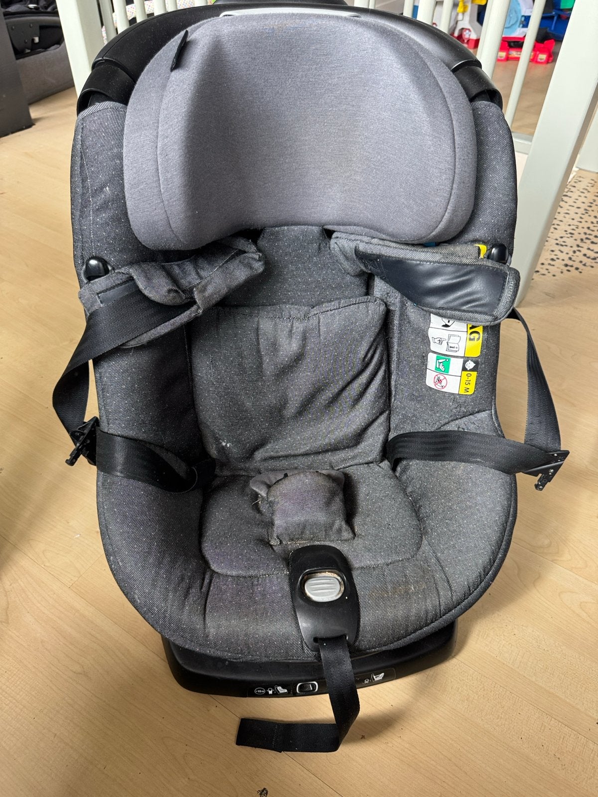 Maxi-Cosi autostoel 0-15 maanden met Isofix, Ophalen, Gebruikt, Zijbescherming, Isofix