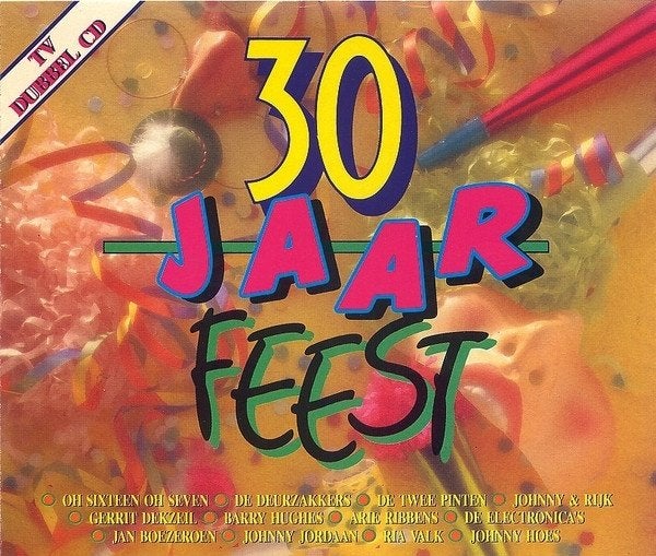 30 Jaar Feest-R.Valk/Twee Pinten/Johnny&Rijk/J.Hoes (89) 2CD, Cd's en Dvd's, Ophalen of Verzenden, Zo goed als nieuw, Levenslied of Smartlap