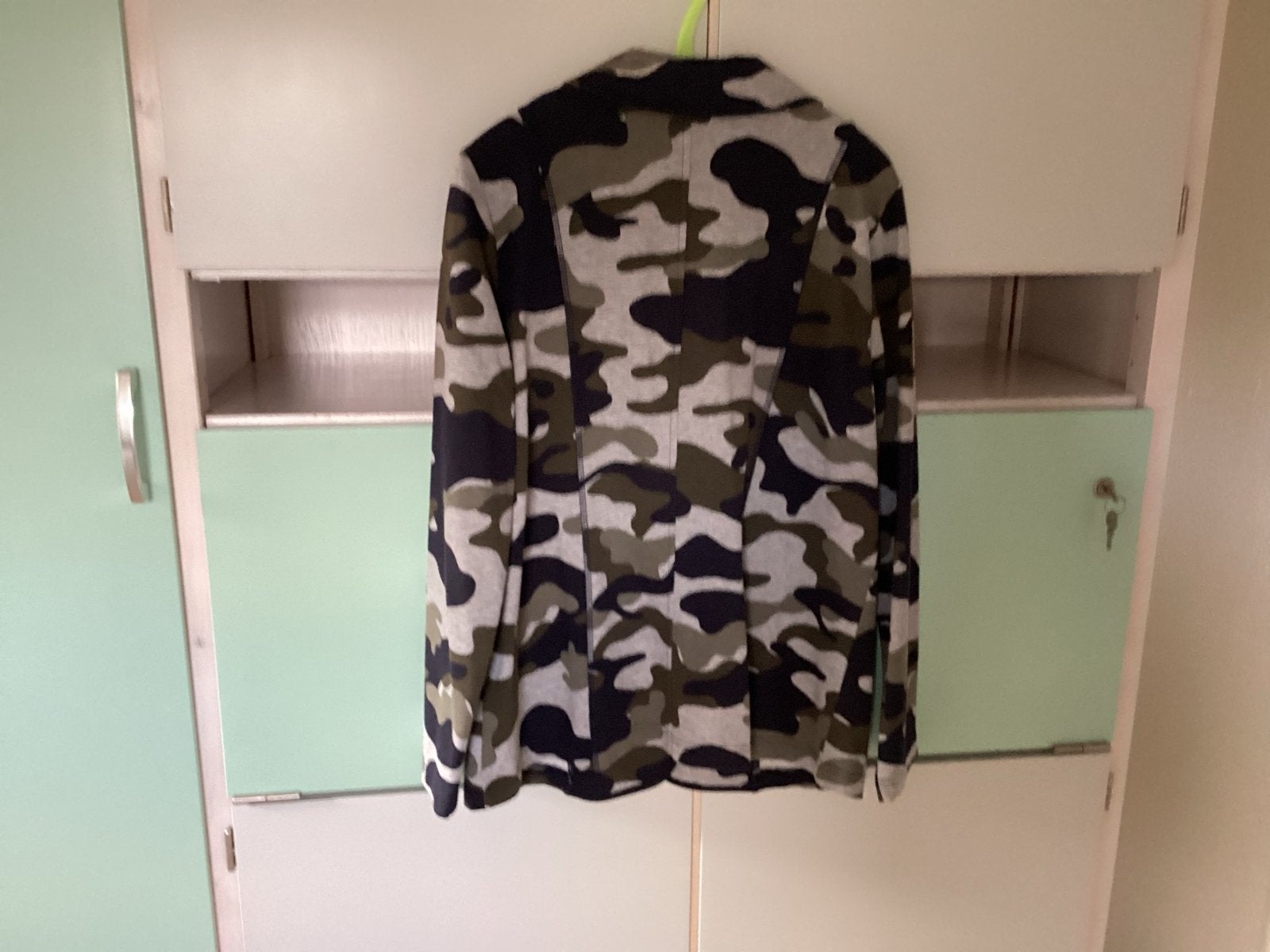 Gerrie Weber camouflage blazer - sportief en gekleed, Meerkleurig, Maat 42/44 (L), Ophalen of Verzenden, Jasje