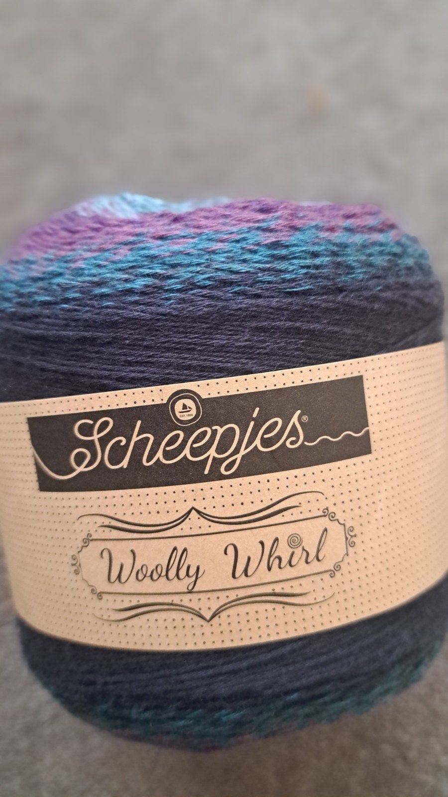Scheepjes Woolly Whirl Cake - Prachtig garen voor haken/brei, Ophalen of Verzenden, Nieuw, Breien of Haken, Wol of Garen