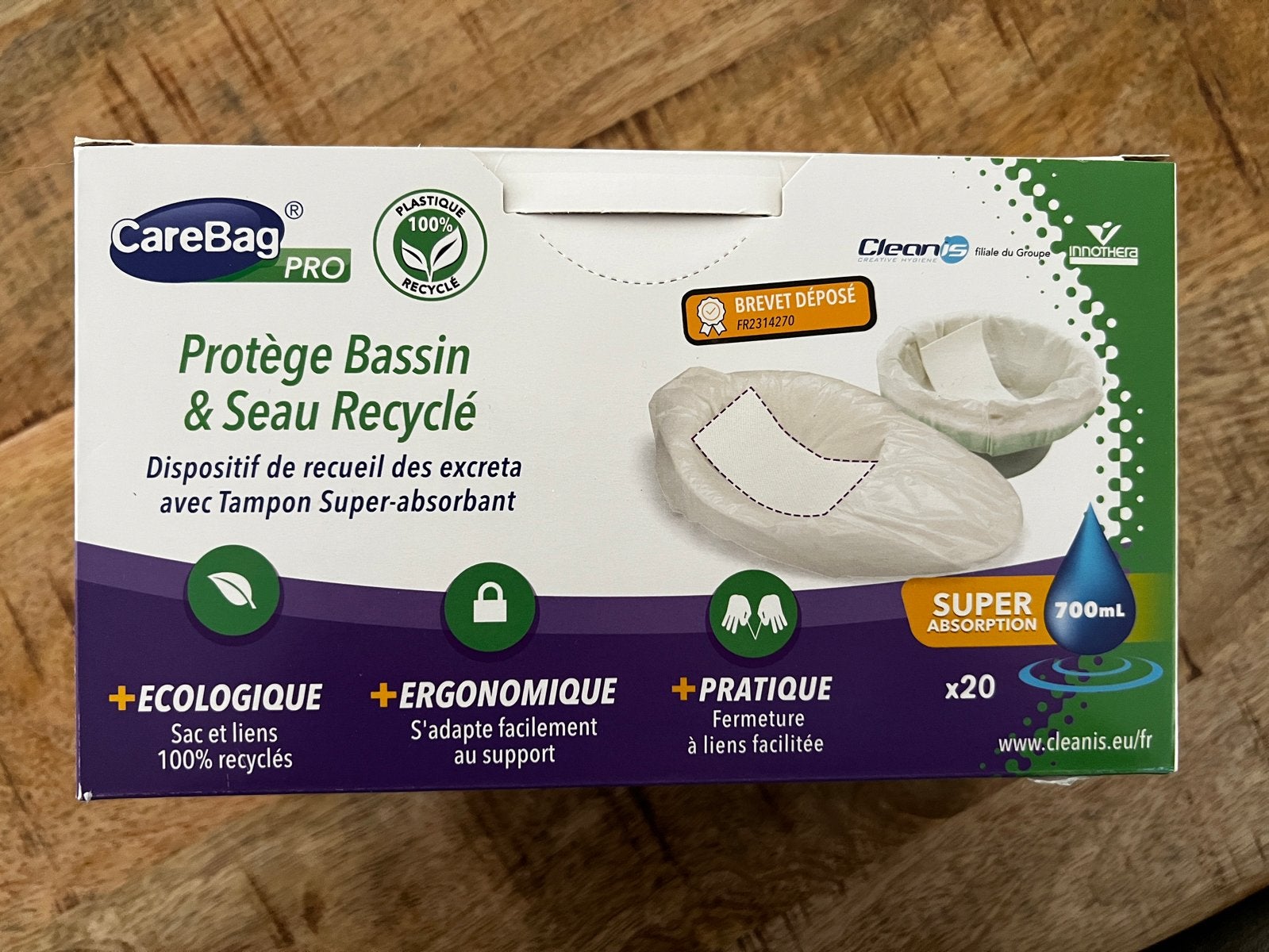 Carebag opvangzakken voor postoel of bedpan, Ophalen of Verzenden, Nieuw