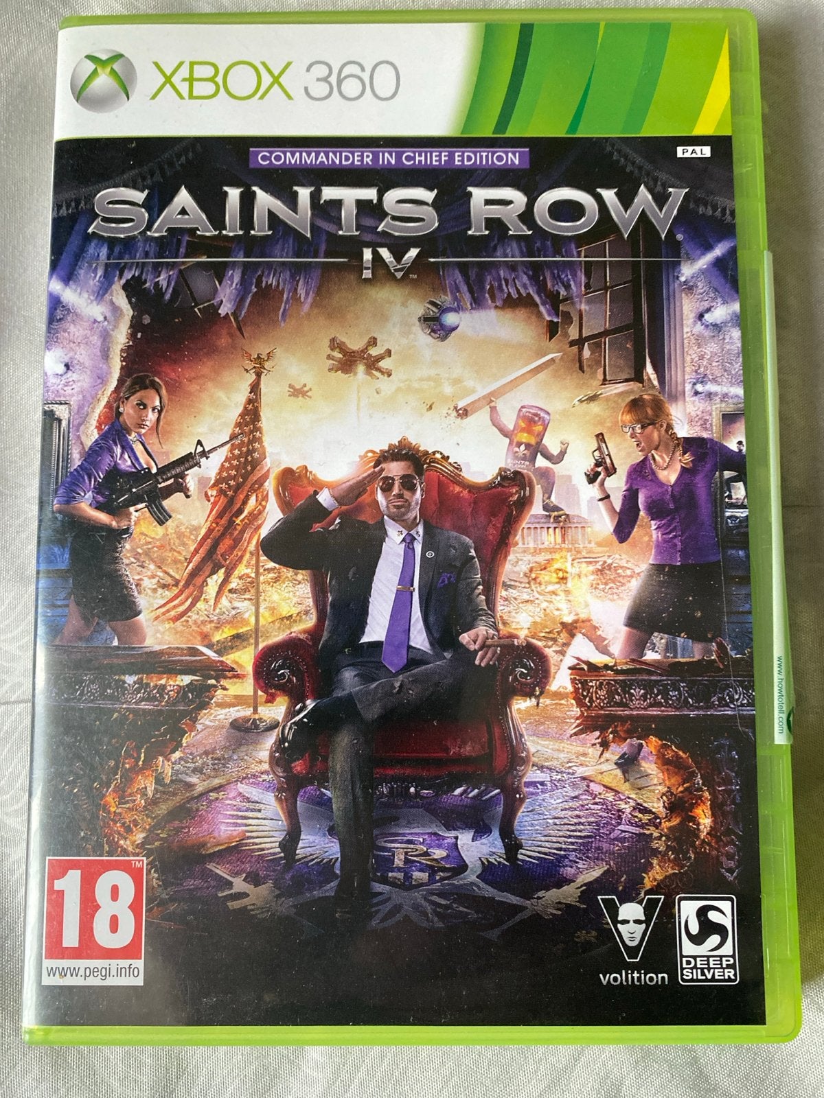 Saints Row IV Commander in Chief Edition Xbox 360, Avontuur en Actie, Online, Vanaf 18 jaar, 1 speler
