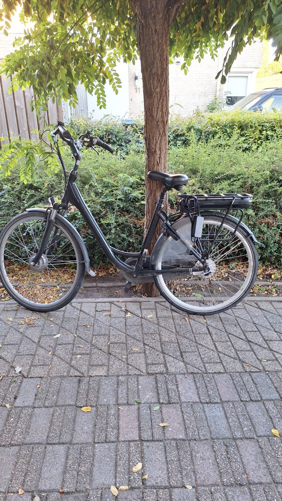 Voque elektrische damesfiets opknapper, Ophalen, Gebruikt, Minder dan 30 km per accu, Overige merken