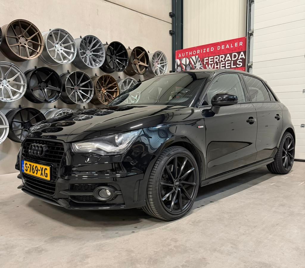 Audi A1 Sportback 1.4 TFSI | 185 PK| 3X S-line | Automaat |, Auto's, Automaat, Euro 5, A1, Zwart