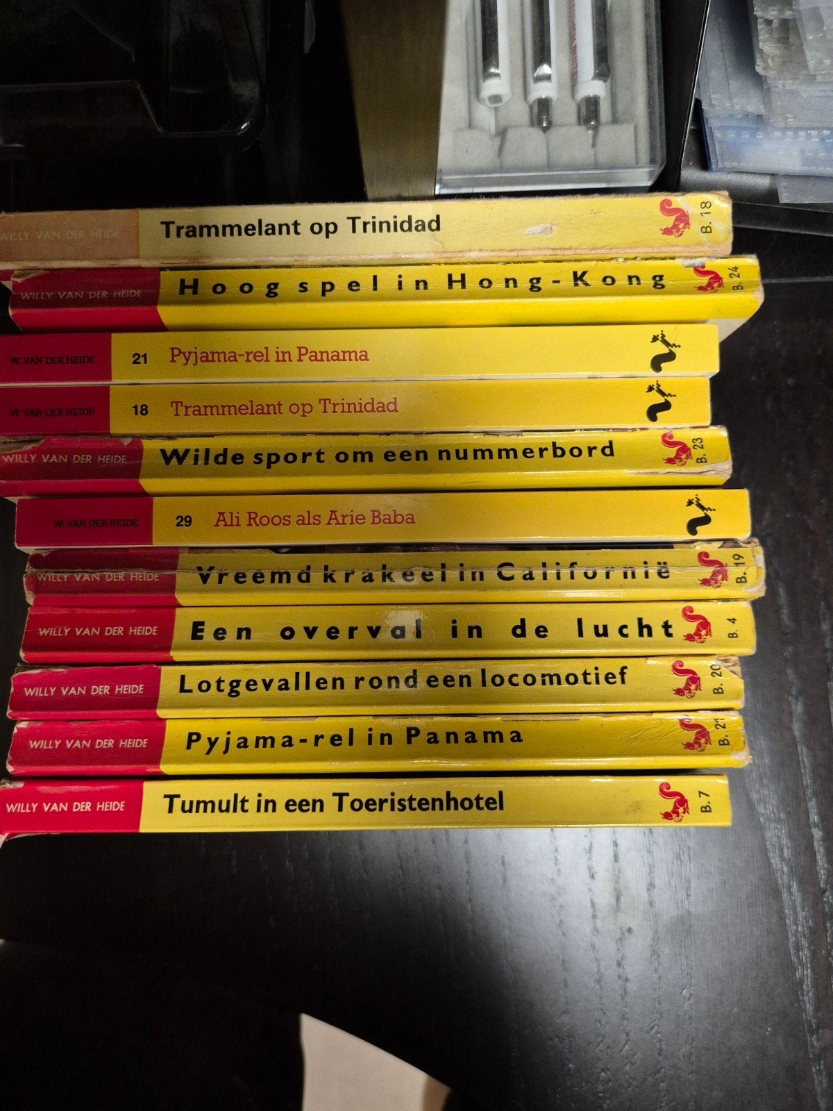 11 Bob Evers boeken van Willy van der Heide, Boeken, Ophalen of Verzenden