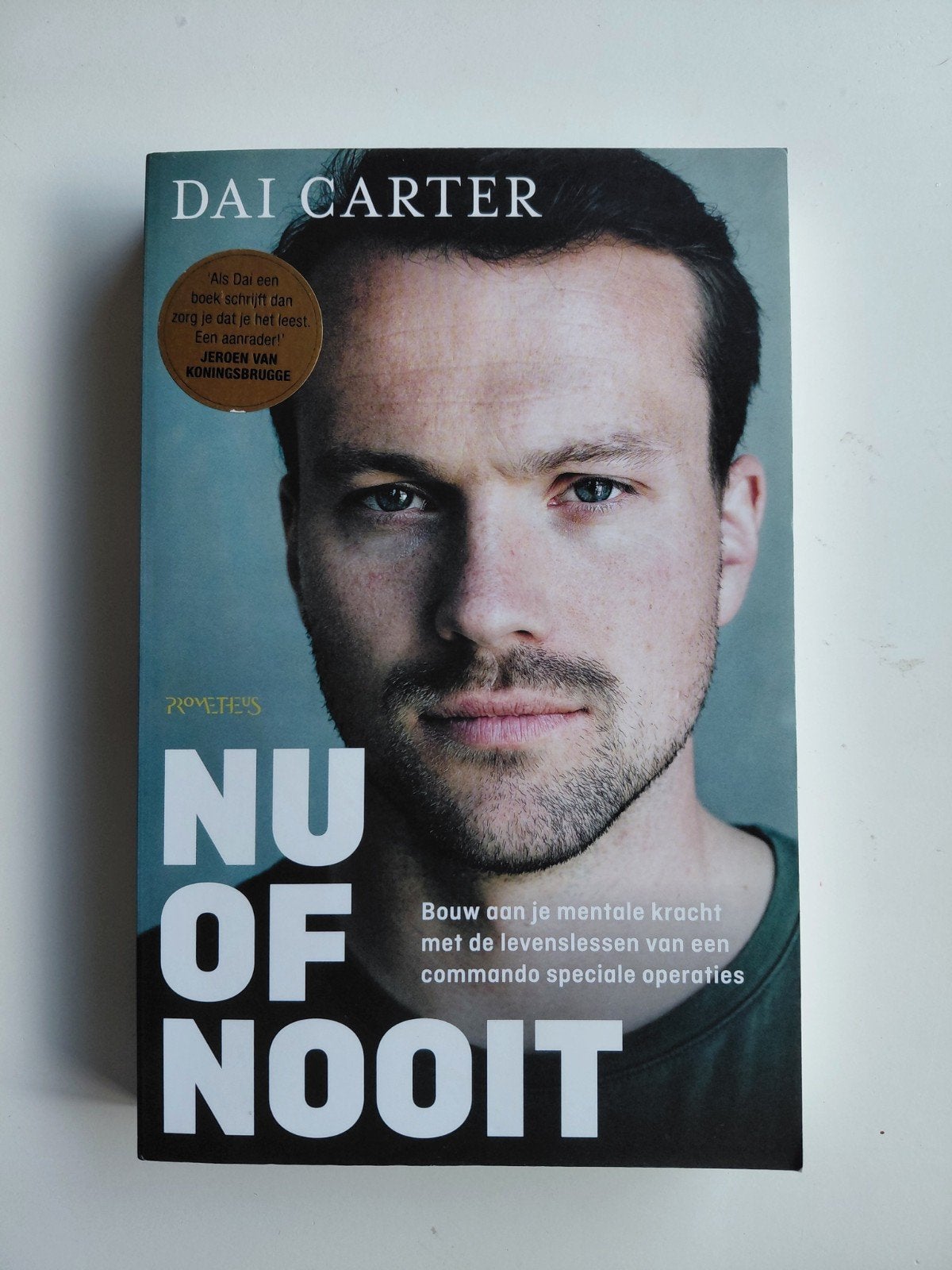 Dai Carter - Nu of nooit, Boeken, Ophalen of Verzenden, Zo goed als nieuw, Dai Carter