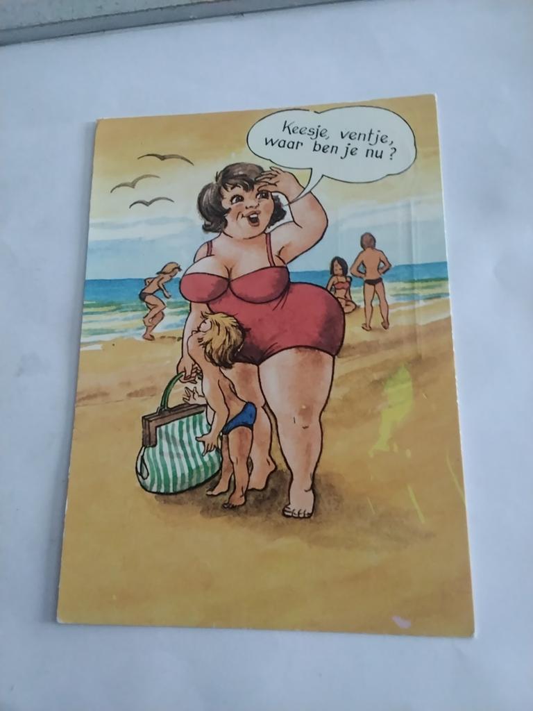 KEESJE, VENTJE, WAAR BEN JE NU?, Verzamelen, Ansichtkaarten | Themakaarten, Ophalen of Verzenden