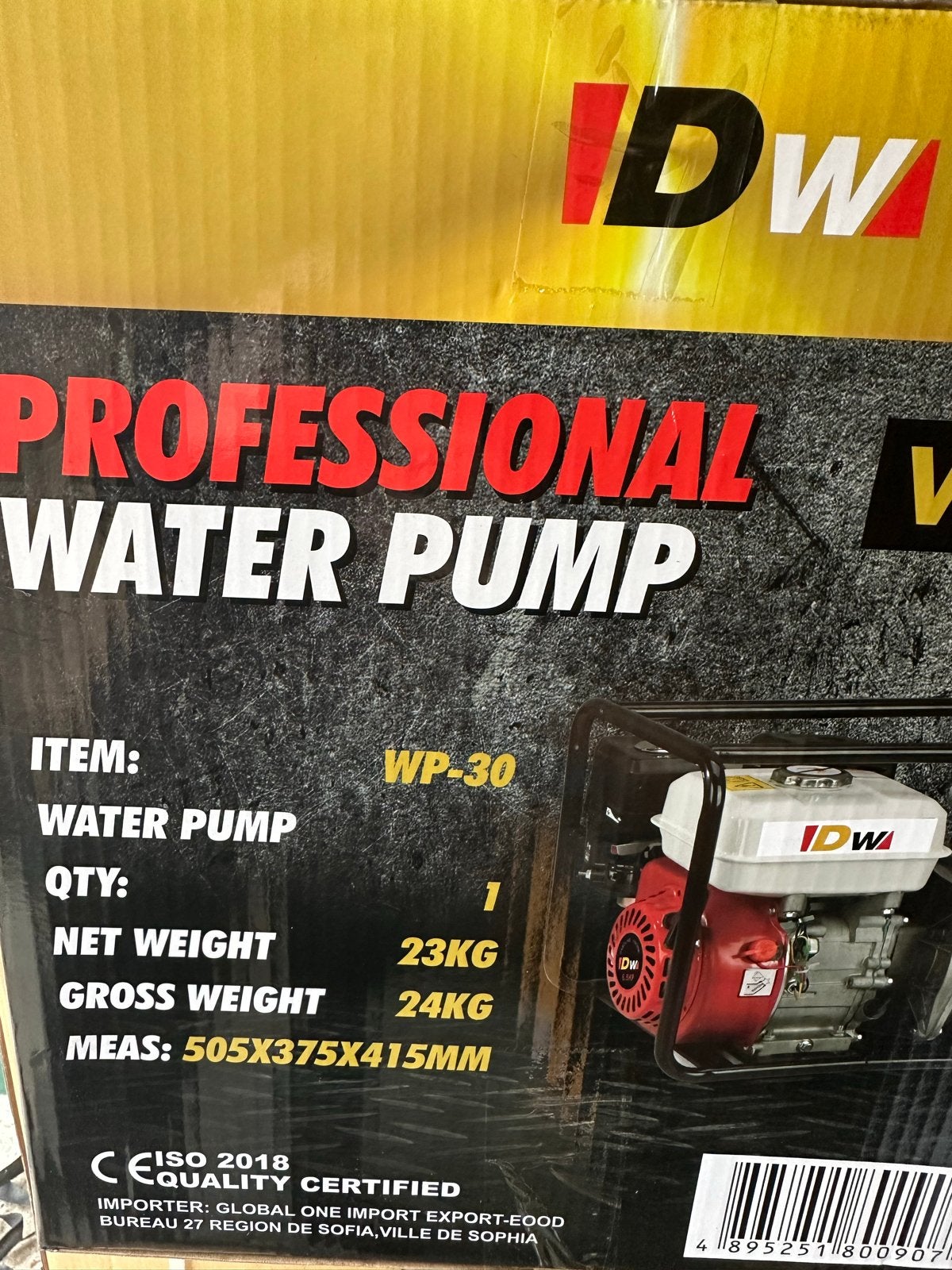 DW WP-30 Professionele Waterpomp, Tuin en Terras, Ophalen, Nieuw, Elektrisch, Overige typen