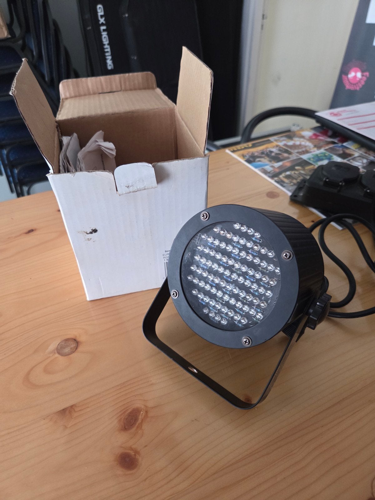 Eurolite LED PS RGB Spot | Flood DMX Lichteffect, Muziek en Instrumenten, Licht en Laser, Ophalen, Zo goed als nieuw, Licht, Kleur