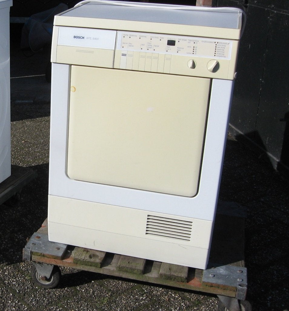 wasdroger, Ophalen, Gebruikt, Voorlader, 85 tot 90 cm
