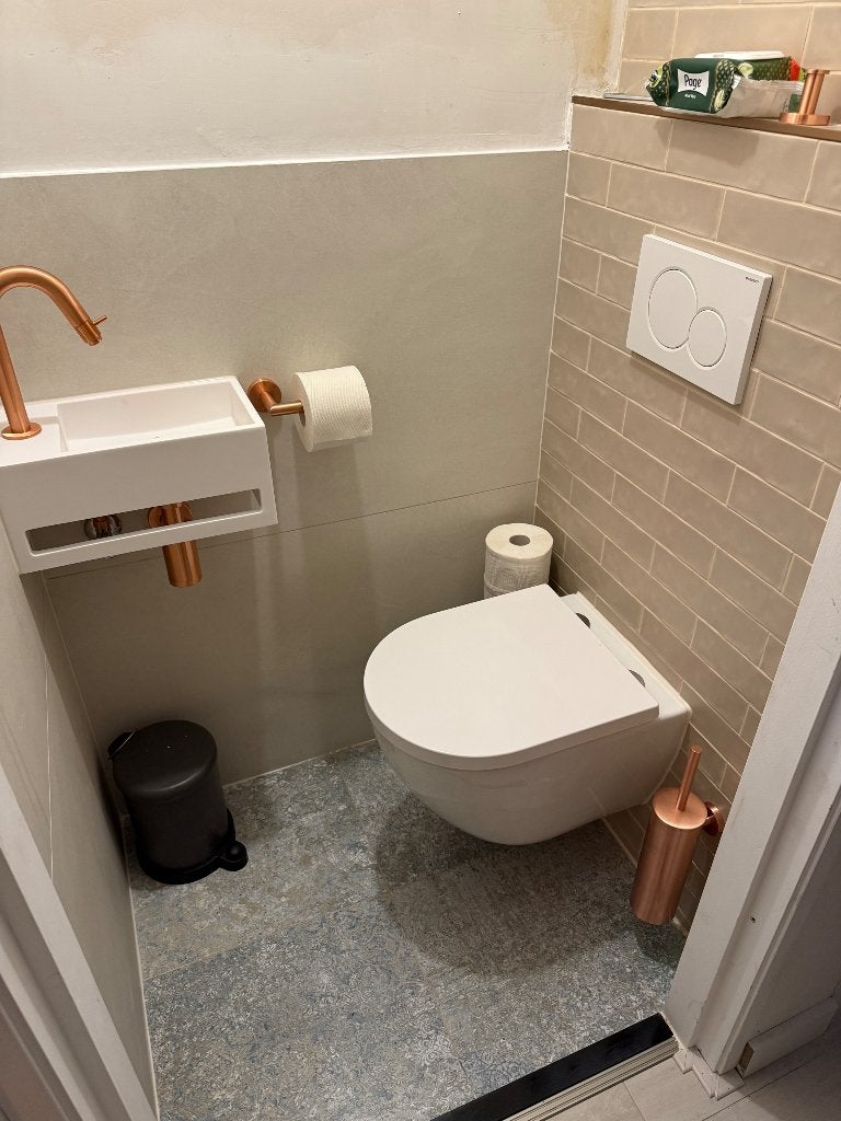 Restant wandtegel toilet 2,04 m2 ongebruikt modern roze, Ophalen, Nieuw, Minder dan 20 cm, 20 tot 40 cm