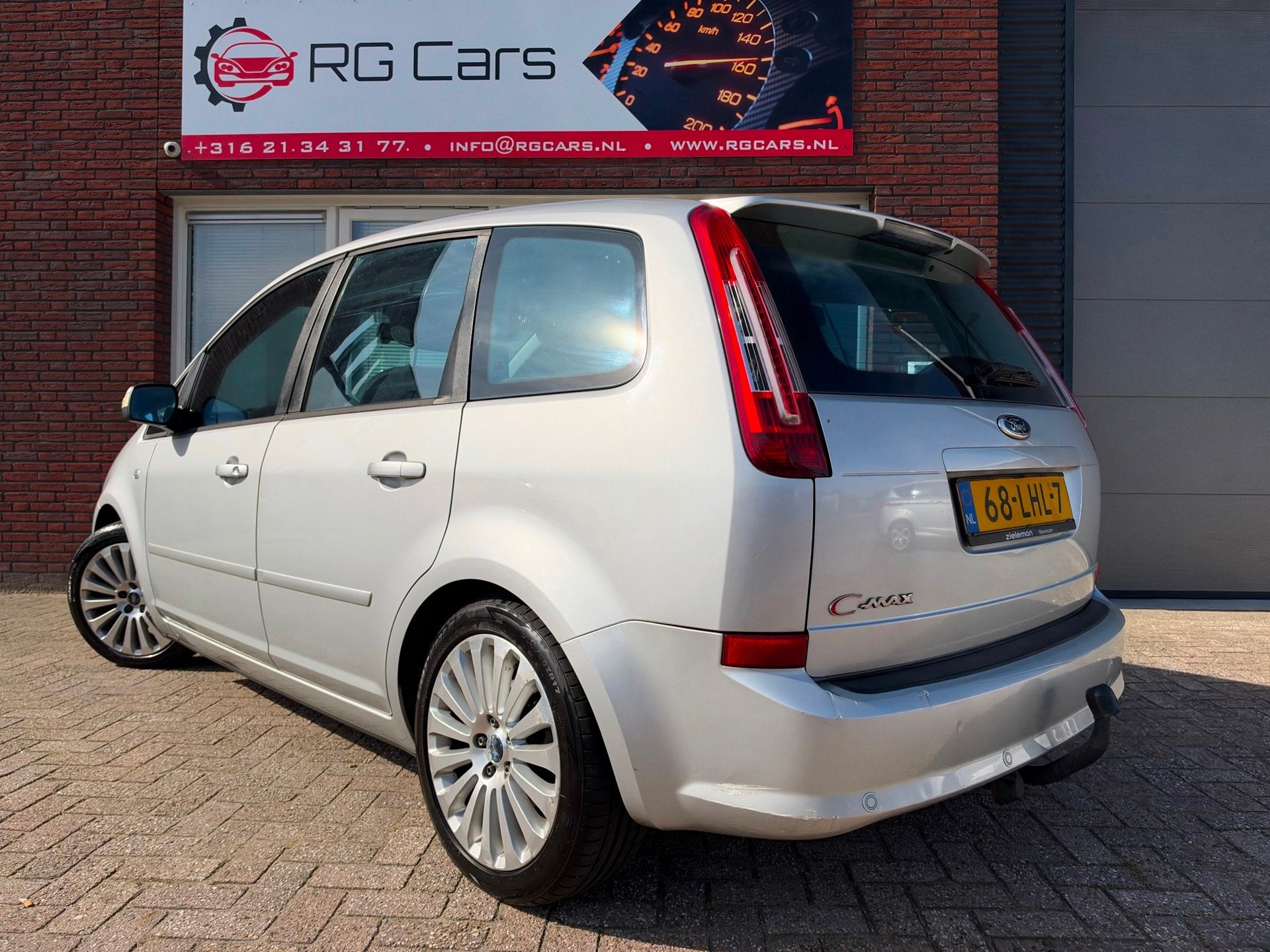 Ford C-Max 1.8-16V Limited / Navi / PDC / Clima, Auto's, Voorwielaandrijving, Gebruikt, Huisgarantie, Met garantie (alle)