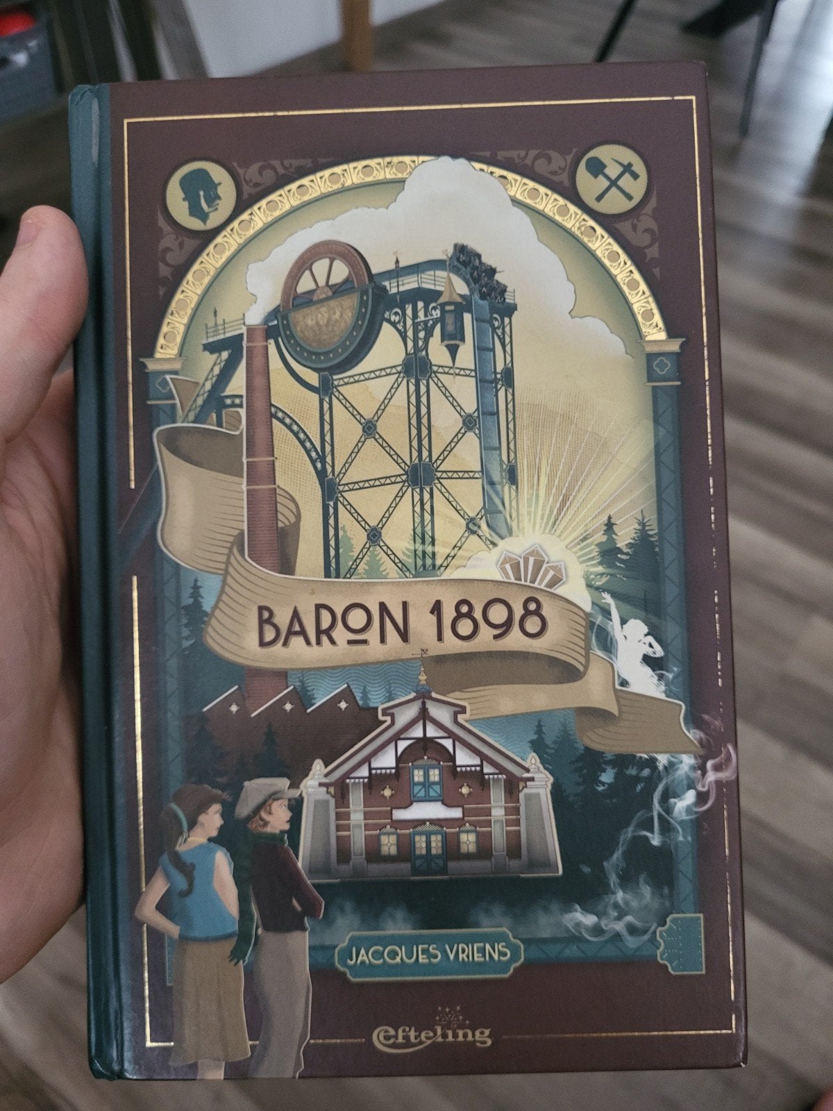 Efteling Boek Baron 1898 - Jacques Vriens, Ophalen, Zo goed als nieuw, Jacques Vriens, Sprookjes