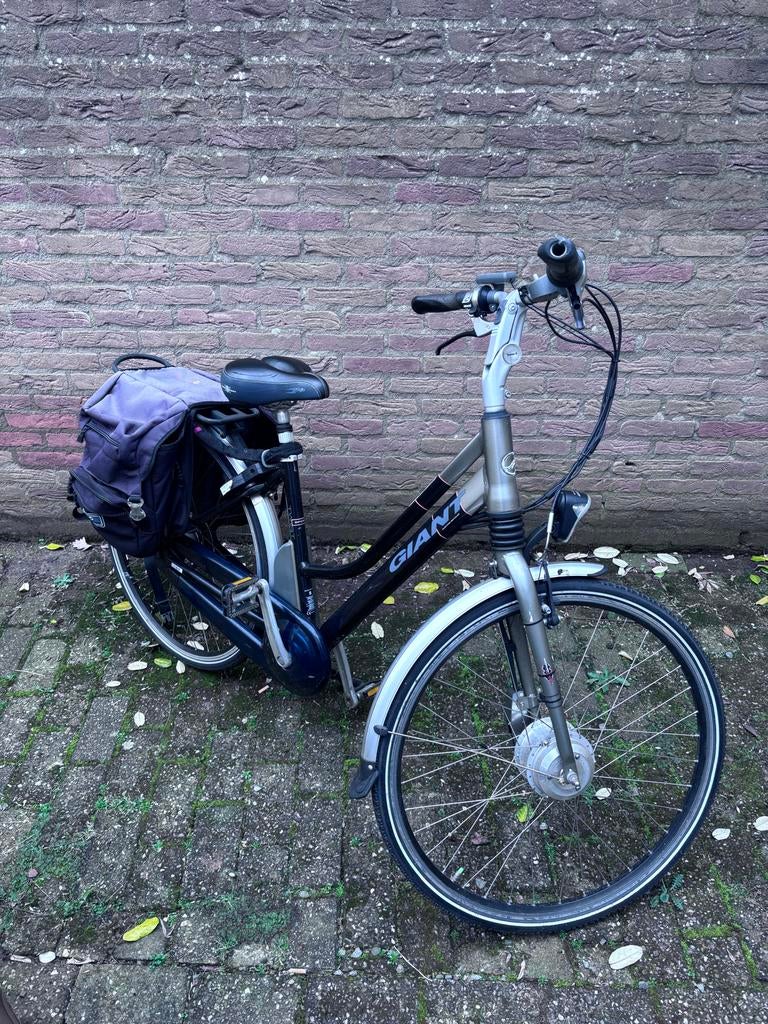 Giant elektrische fiets - Goed onderhouden, Fietsen en Brommers, Elektrische fietsen, Ophalen, Gebruikt, Giant, 51 tot 55 cm