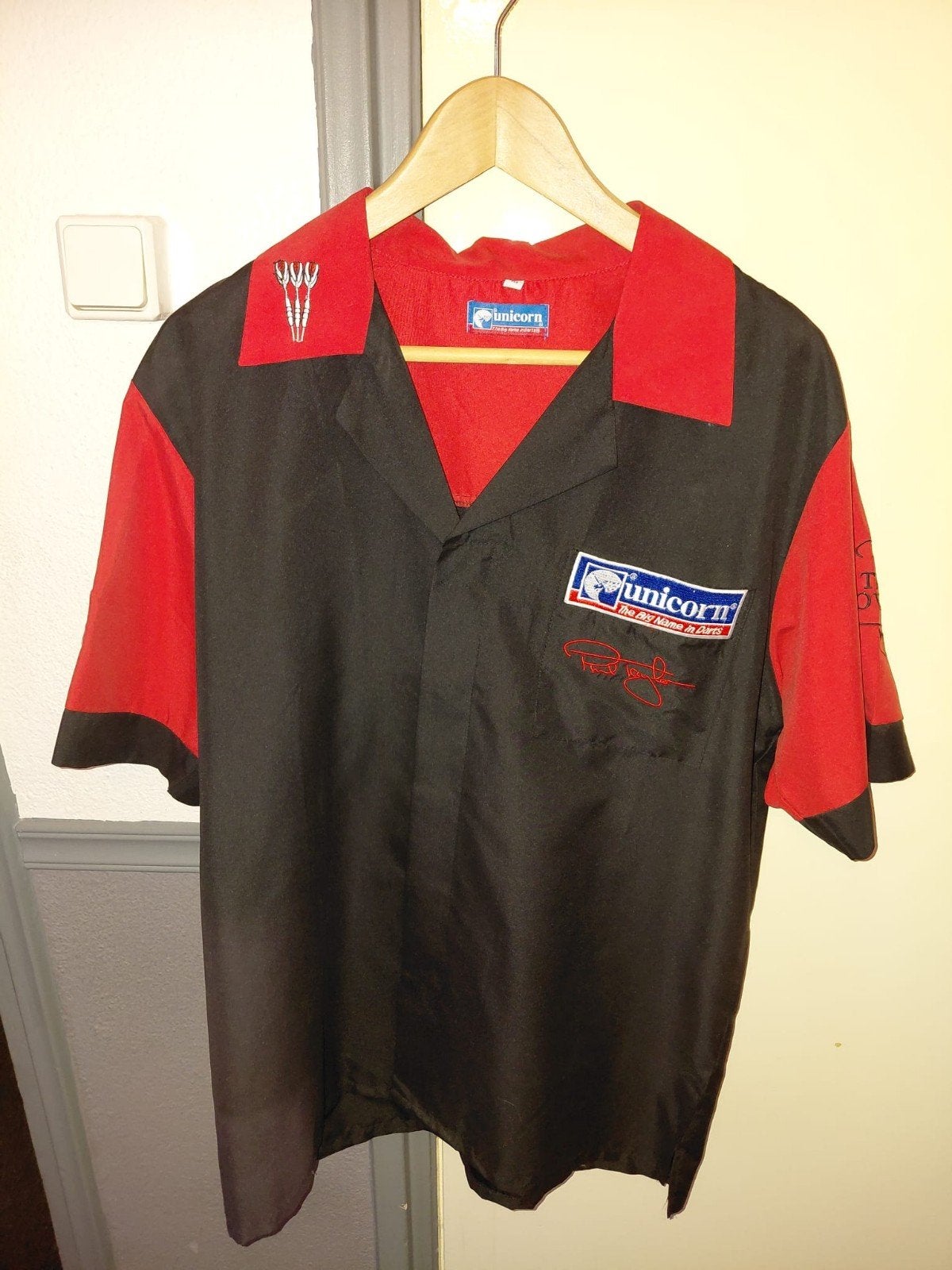Unicorn Darts Shirt - Phil Taylor "The Power", Sport en Fitness, Verzenden, Zo goed als nieuw