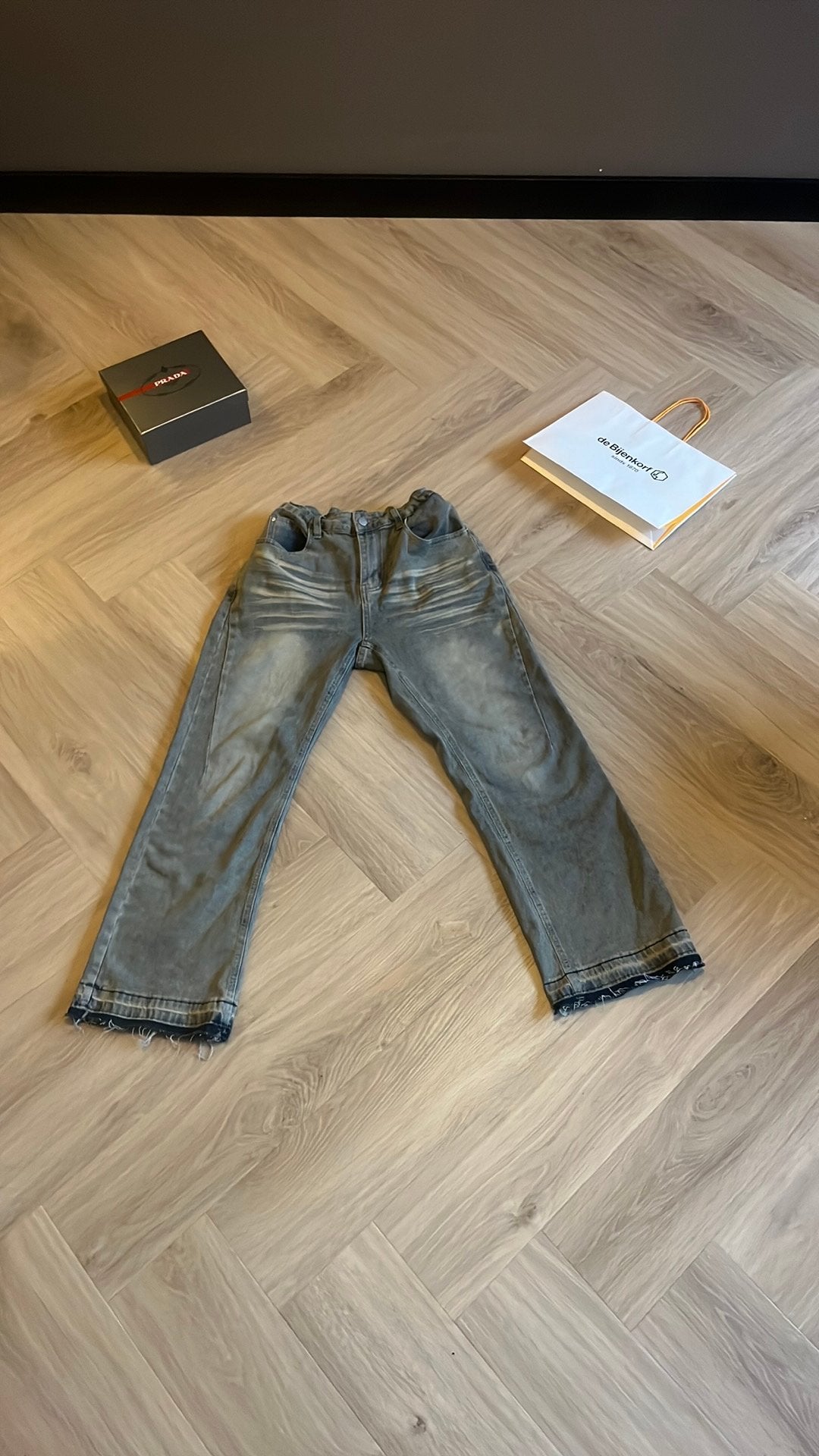 Flair broek, Kleding | Heren, Spijkerbroeken en Jeans, Verzenden, Zo goed als nieuw, Blauw, W32 (confectie 46) of kleiner