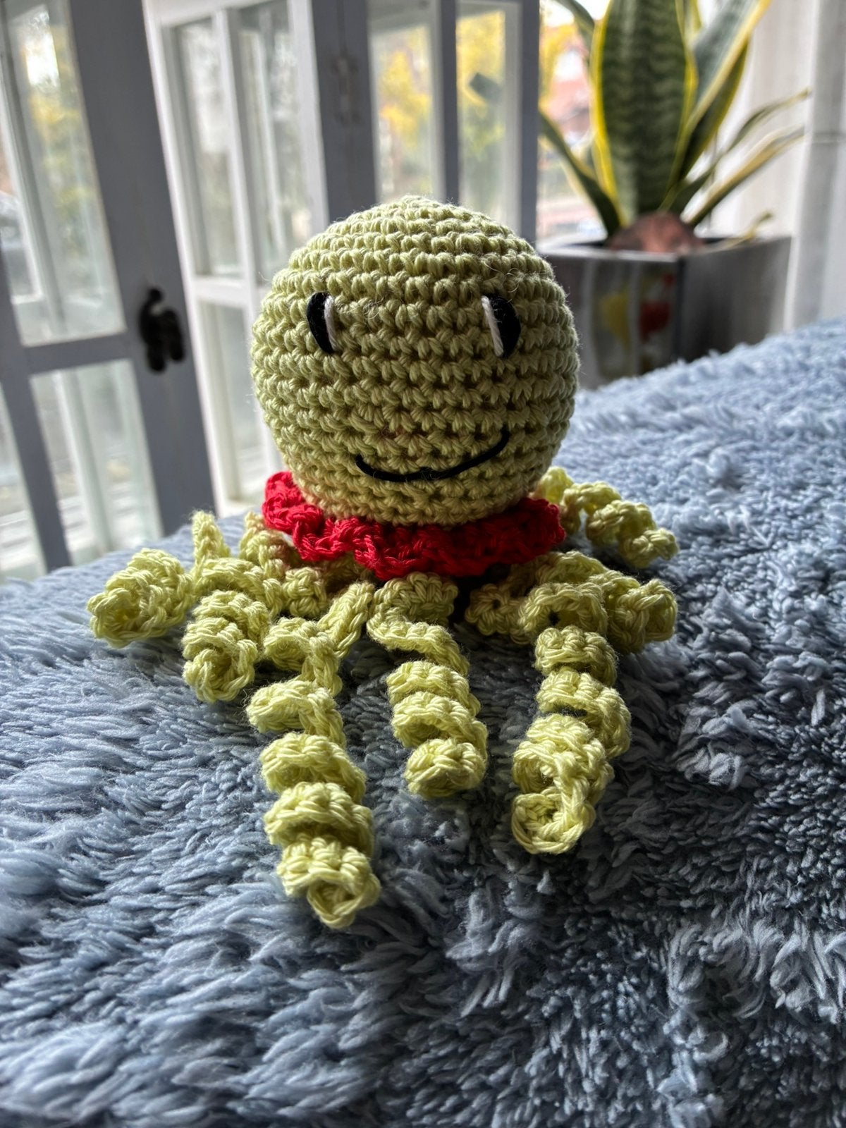 Gehaakte octopus, Ophalen of Verzenden, Zo goed als nieuw, Haken, Overige typen