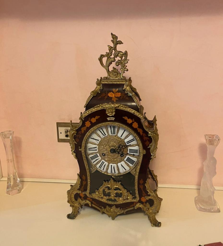 Boulle klok hermle, Antiek en Kunst, Antiek | Klokken, Ophalen