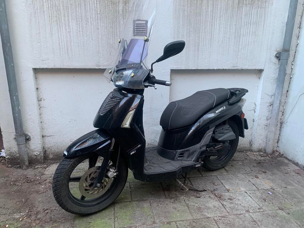 Kymco People S 2017 14.000 Km geel plaatje, Ophalen, Gebruikt, Maximaal 45 km/u, People S