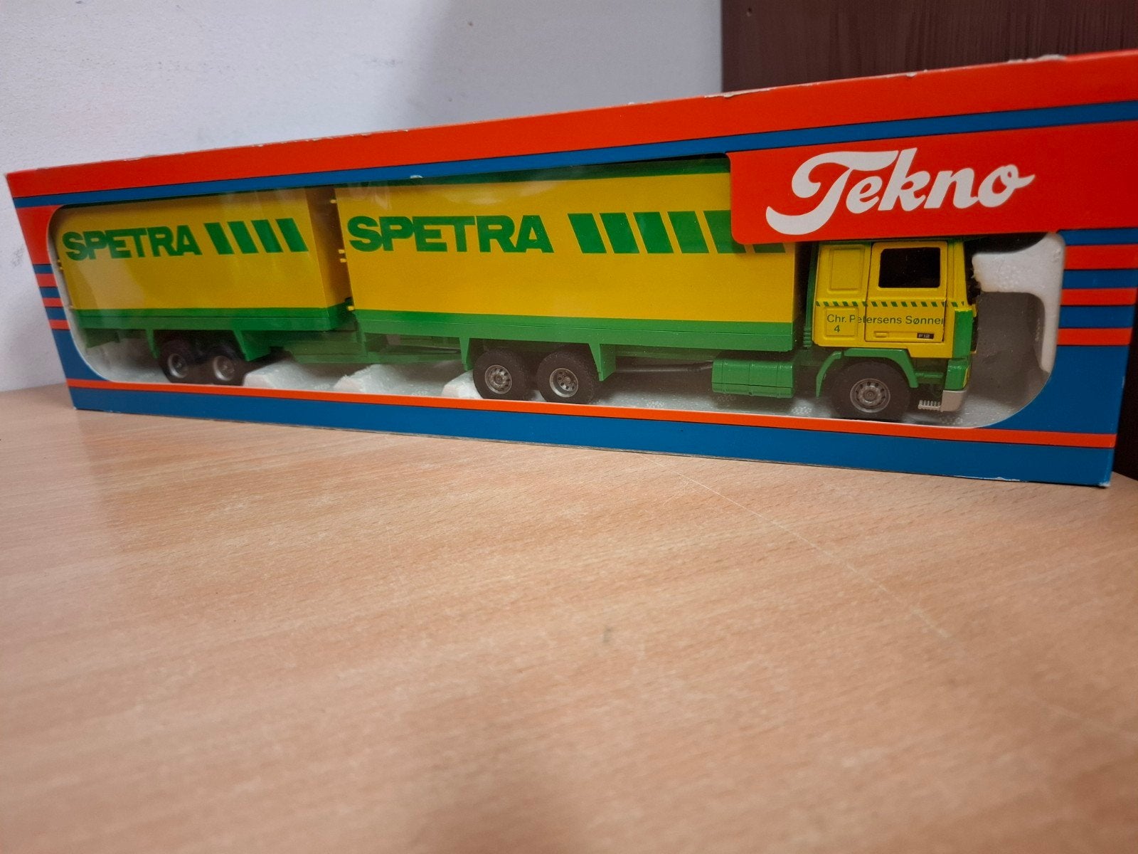 volvo F12 Spetra combi Tekno 1:50, Ophalen of Verzenden, Nieuw, Bus of Vrachtwagen, Tekno