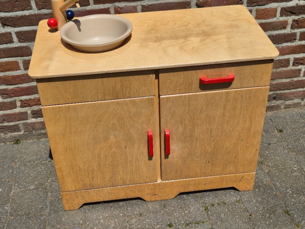 speelgoed keukentje, Ophalen, Gebruikt, Hout, Speelkeuken