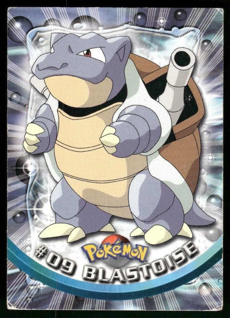 Blastoise 9/144 - Topps Series 1 (Good), Verzenden, Gebruikt