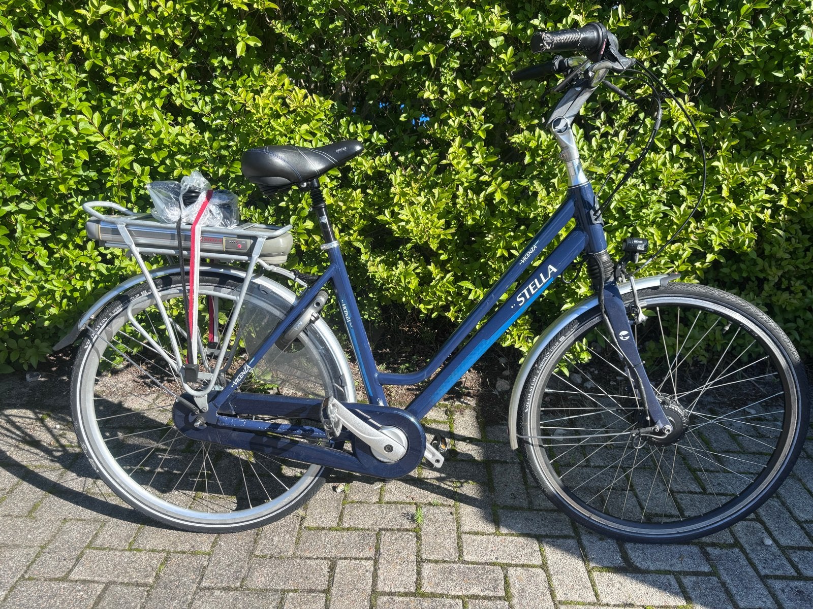 Stella Vicenza elektrische fiets - 51cm frame, 51 tot 55 cm, Ophalen of Verzenden, Gebruikt, 50 km per accu of meer