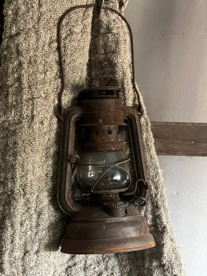 Oude stormlamp, Ophalen of Verzenden
